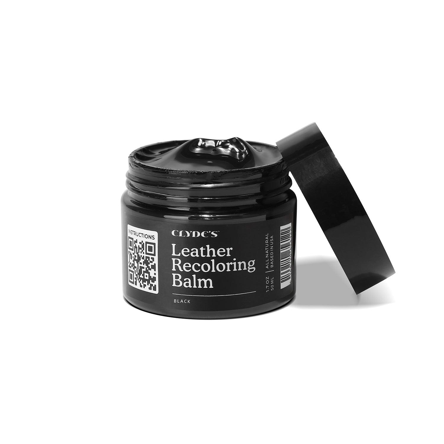 Clyde’s Leather Recoloring Balm - Black 50ml