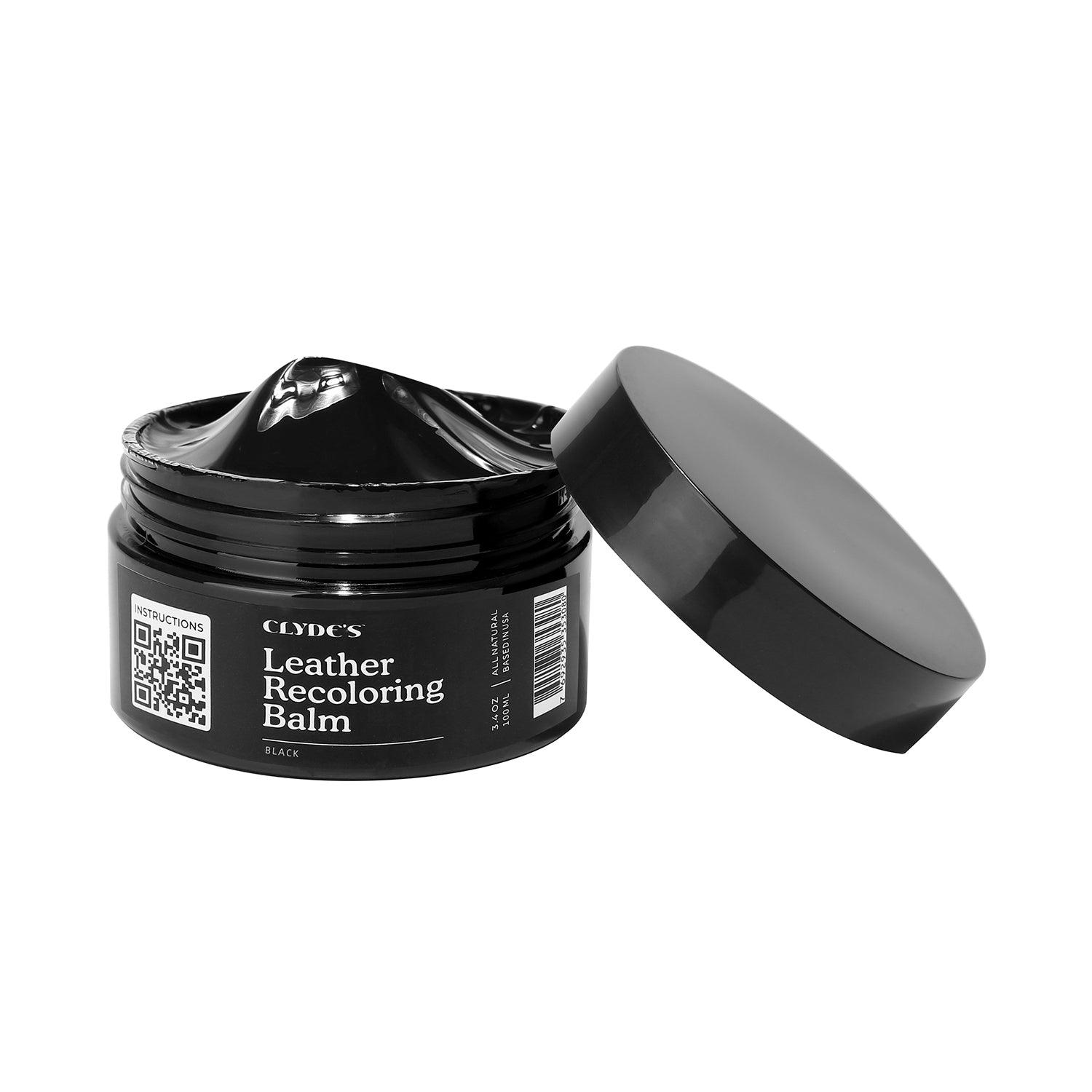 Clyde’s Leather Recoloring Balm - Black 100ml