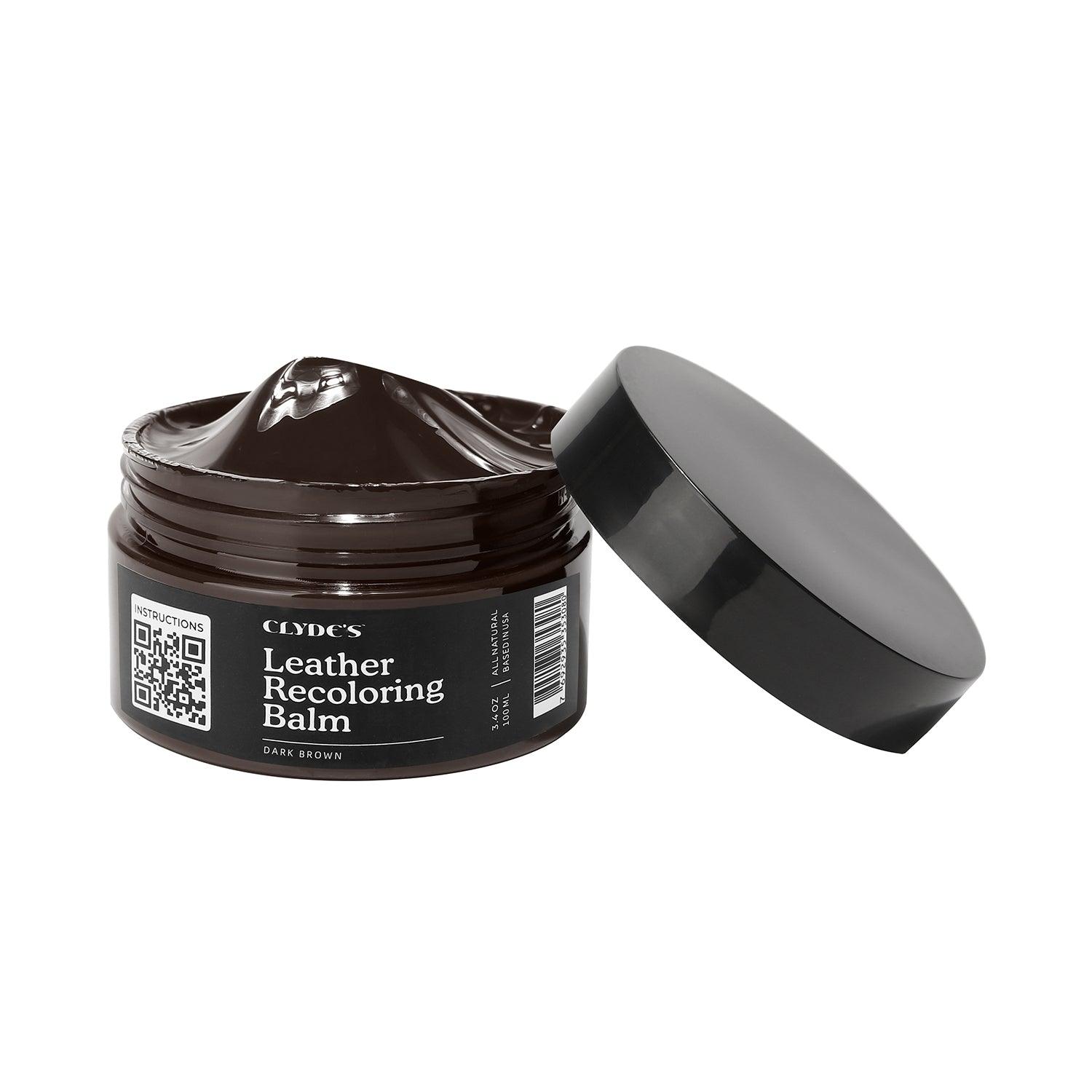 Clyde’s Leather Recoloring Balm - Dark Brown 100ml