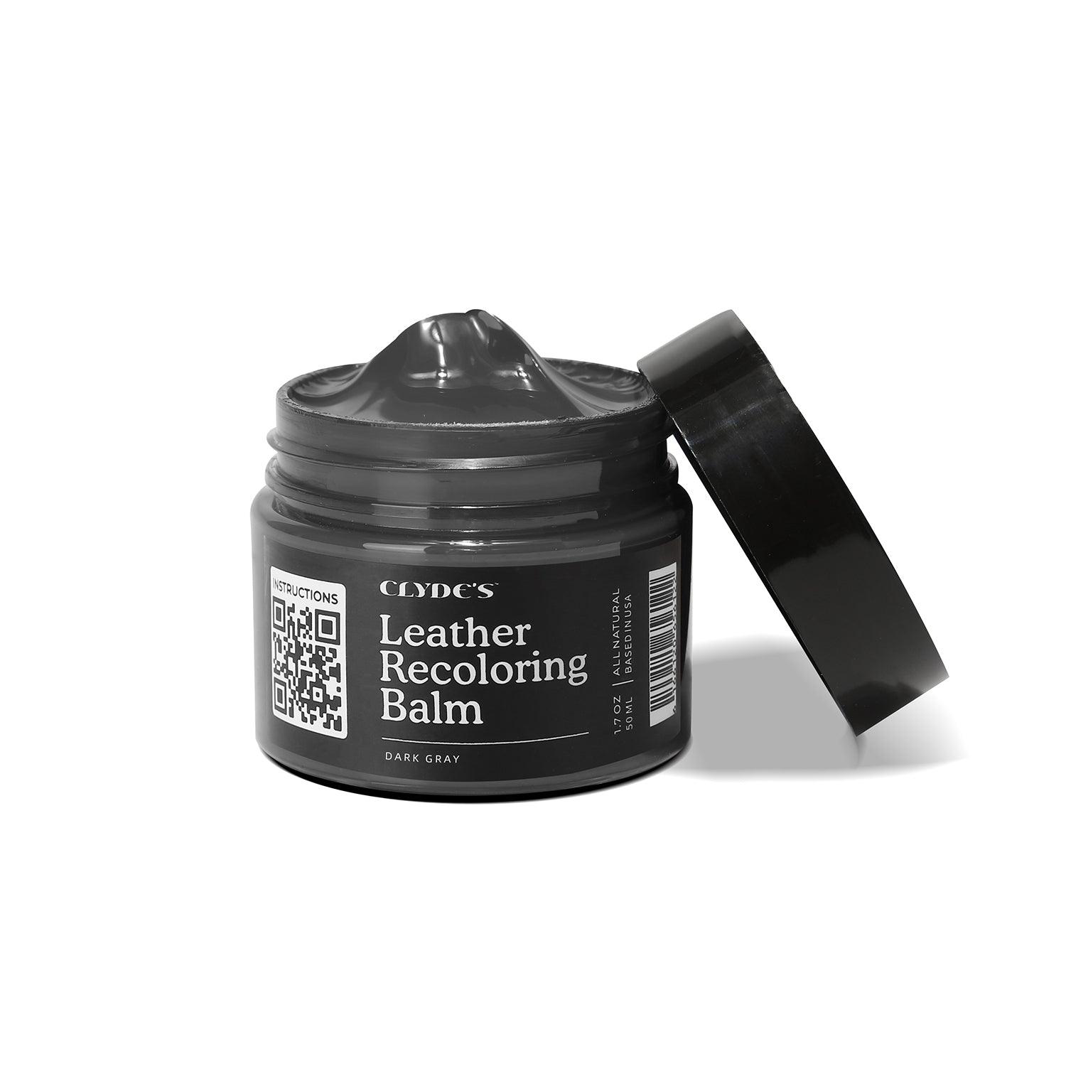 Clyde’s Leather Recoloring Balm - Dark Gray 50ml