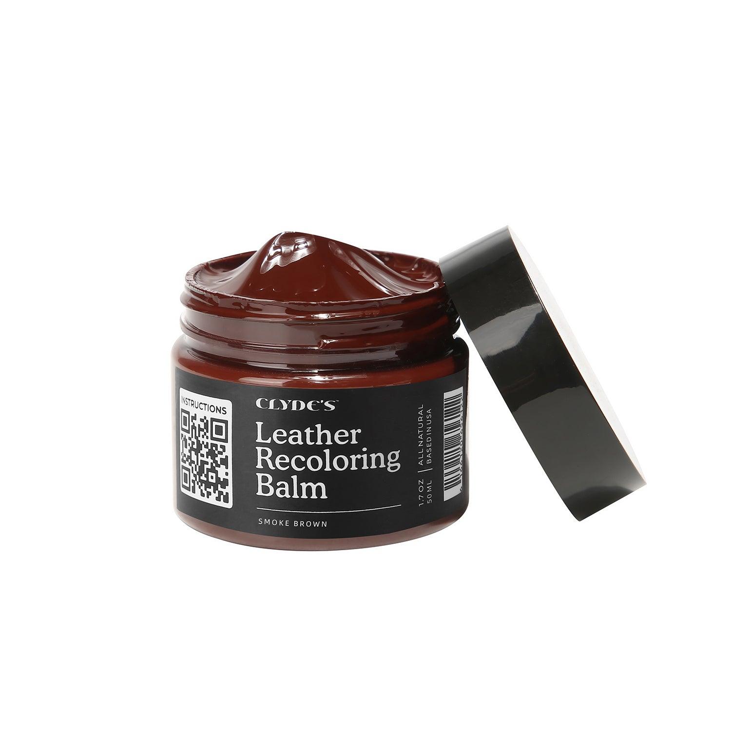 Clyde’s Leather Recoloring Balm - Smoke Brown 50ml